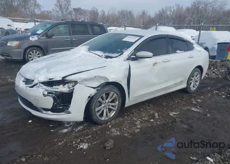 2015 Chrysler 200 Limited z USA, uszkodzony, nr VIN 1C3CCCAB5FN557590